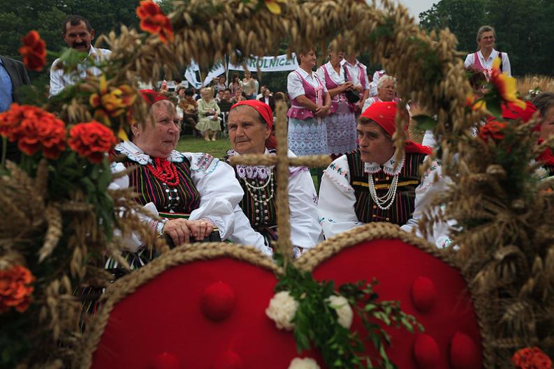 Dożynki w Częstochowie 2008. Pielgrzymka rolników IV 