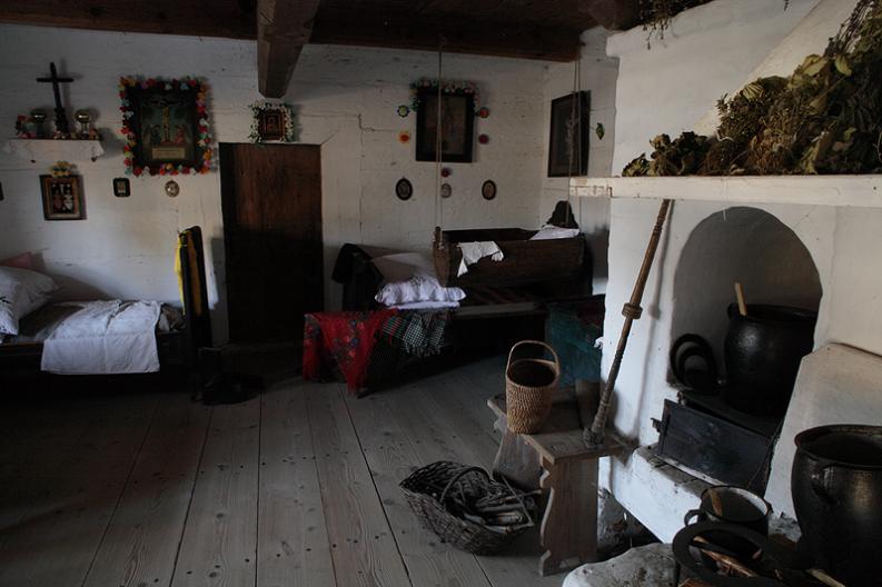 Skansen w Orońsku. Marzec 2009.