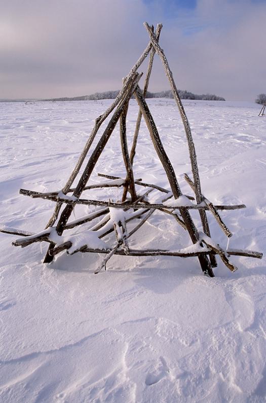 Jura - Żary - okolice - Mroźna cisza