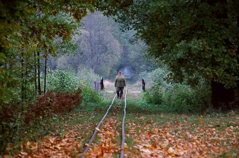 Topiło. Puszcza Białowieska. Pan Michał opowiedział mi o Syberii i powrocie do Polski przez Monte Casino. Dziękuję panie Michale. Z lasu II