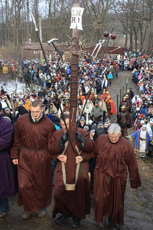 Kalwaria Zebrzydowska - misterium  męki pańskiej. XI