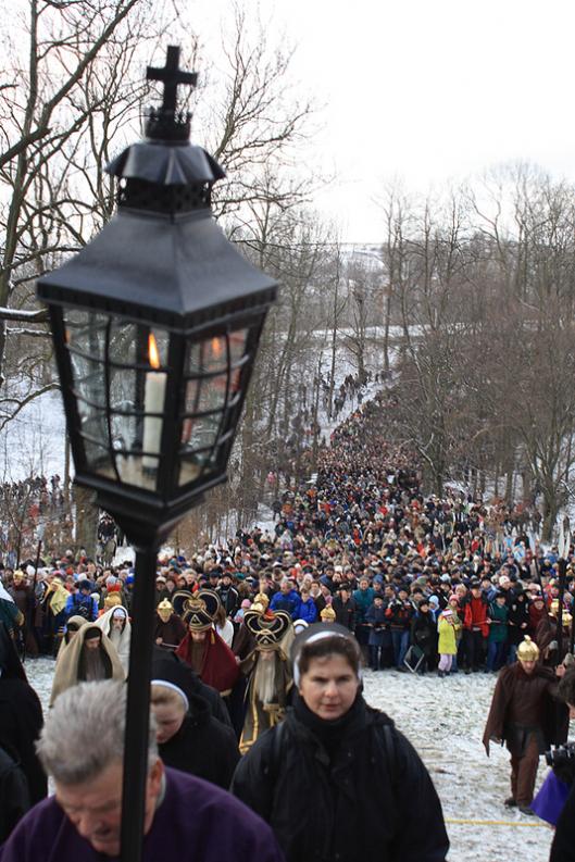 Kalwaria Zebrzydowska - misterium  męki pańskiej. VII