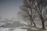 Kapice - zima pastelami i mgłami  malowana 1